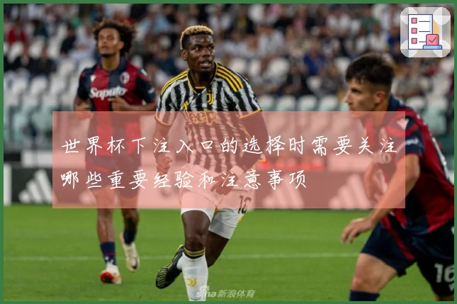 世界杯下注入口的选择时需要关注哪些重要经验和注意事项