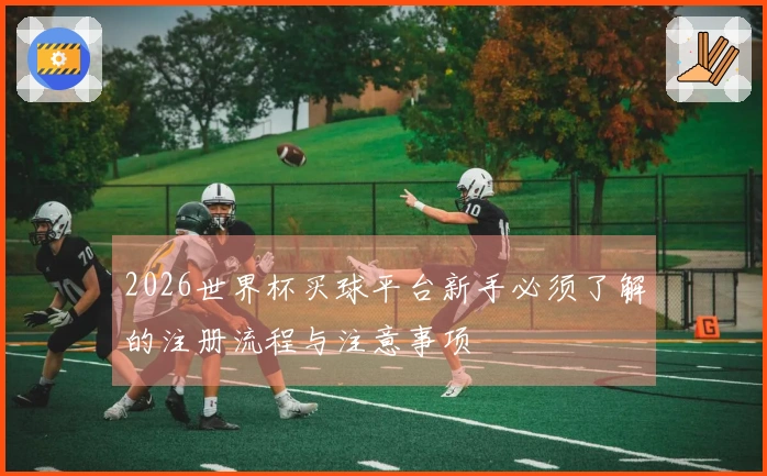 2026世界杯买球平台新手必须了解的注册流程与注意事项
