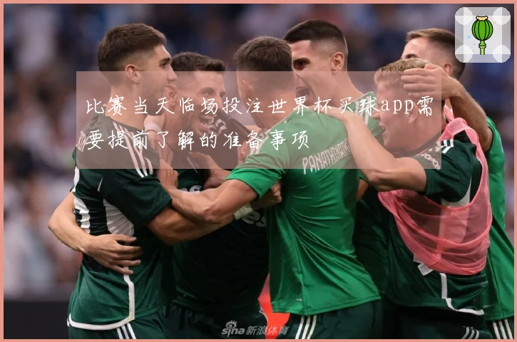 比赛当天临场投注世界杯买球app需要提前了解的准备事项
